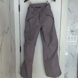 The north face lavender ski pants size small